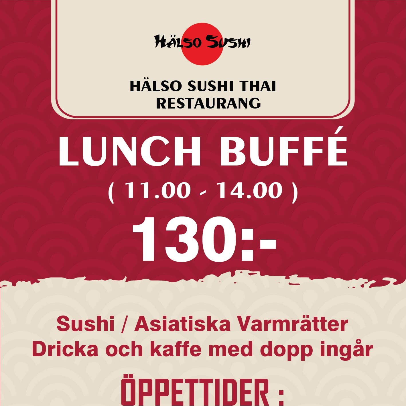 Lunch Buffé